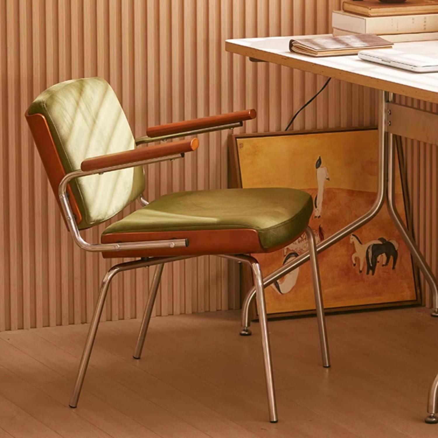 Outdoor Furniture Metal Chairs - Nordic style single chair, outdoor leisure